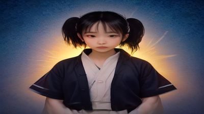 内容分类卡片封面，显示抽象的艺术图形与色块拼贴，代表灵感图库分类