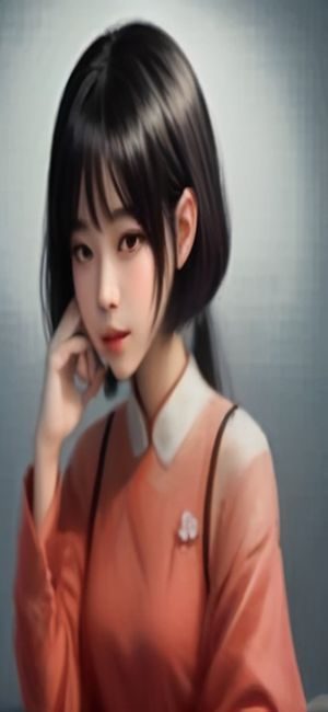 色图 App 图片详情页，大图显示，底部有收藏、下载、分享按钮，布局清晰直观